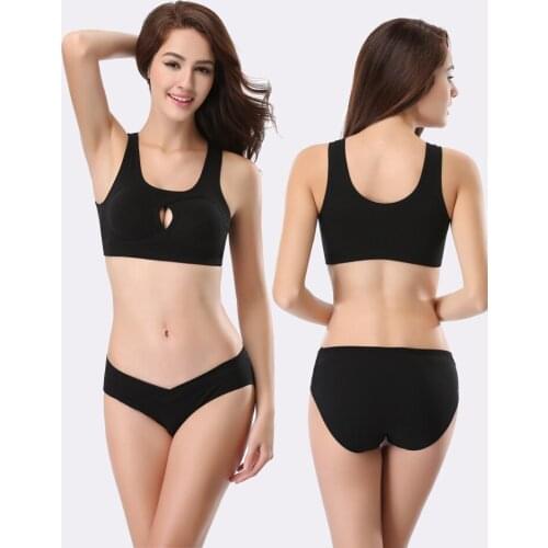 Mozhini Seamless Padded Push Up Bra big size Seamless Fitness tops Bra Shockproof Crop gather breast big size M 2XL women bra