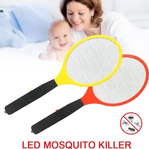 Mosquito Killers Zapper Electric LED Electric Hand Held Bug Zapper Insect Fly Racket Portable Mosquitos Killer Pest Control