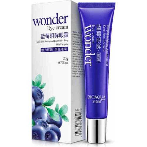 BIOAQUA Wonder Nature Blueberry Eye Cream Anti Wrinkle Black Circle Moisturizing Anti Puffiness Woman Eye Care Skin Care