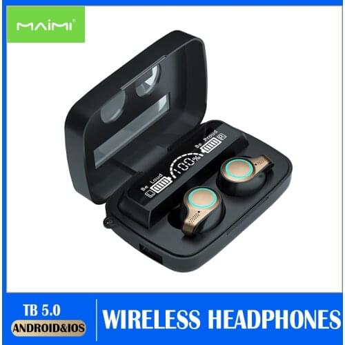 M9-18Wireless Music Earphones Bluetooth Earbuds Business Headset IPX5 Waterproof For Xiaomi Huawei Iphone Samsung TWS Headphones