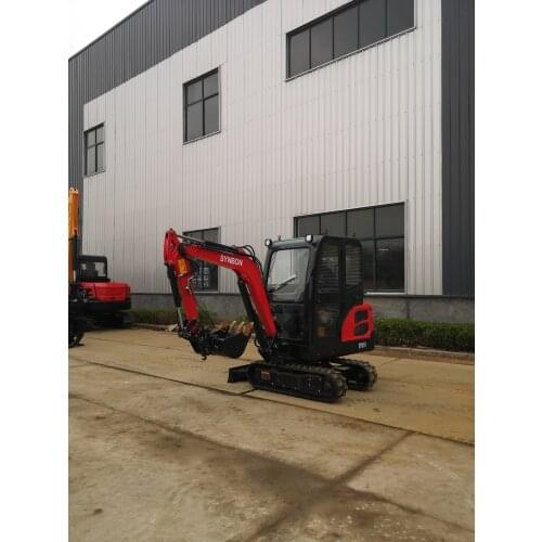 Small Digger Mini Crawler Excavator 1800kg Good Quality Farm Digging Machine