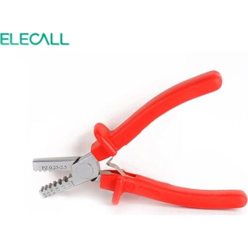 ELECALL PZ 0.25-2.5 Mini-type Self-adjustable Crimping Plier, 0.25-2.5mm2 Terminals Crimping Tools