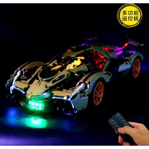 MOYU 88001 With Light MOC APP RC 2533PCS V12 High-Tech Sports Lamborghinis Sian Remote Control Model Building Blocks Bricks Toys