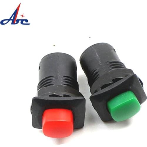 NS129 CGC 12.5mm Momentary OFF-(ON) DS-225 push button switch2 pin push button switch