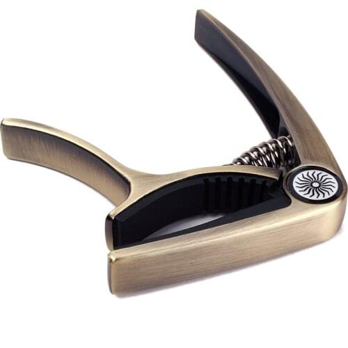Alloy Tuning Capo Quick Change Capo Tune Clamp Key for Ukulele Parts Bronze