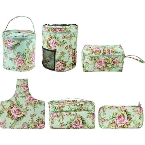 Knitting Needle Storage Bag Knitting Wool Yarn Bag Crochet Sewing Needle Bucket Weave Storage Organizer Dropshipping