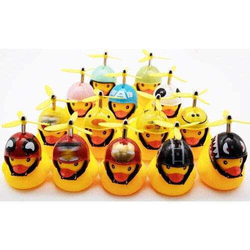 Bicycle Light Bike Horn Bell Duck Front Lights Tail Handlebar Head Lamp Cute Flash Kids Child Air Cycling Rubber Warning Siren