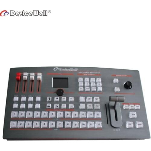 DeviceWell HDS6112 Live Broadcast TV Studio HD SDI CCTV Camera 10-bit 1920x1080I Output Video Switcher