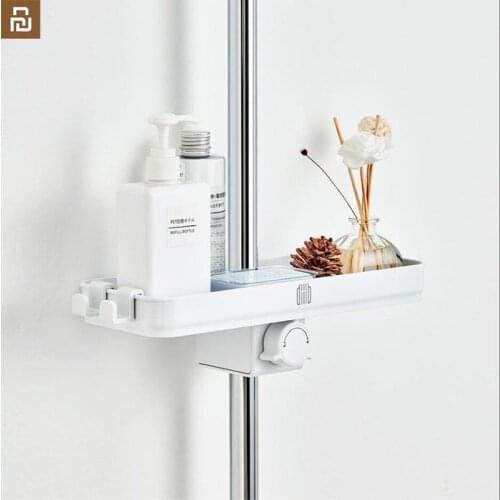 Youpin Dabai Portable Bathroom Showers Storage Rack Towel Hanging Shelf Hanging Storage Rack DIY Organization With Hook