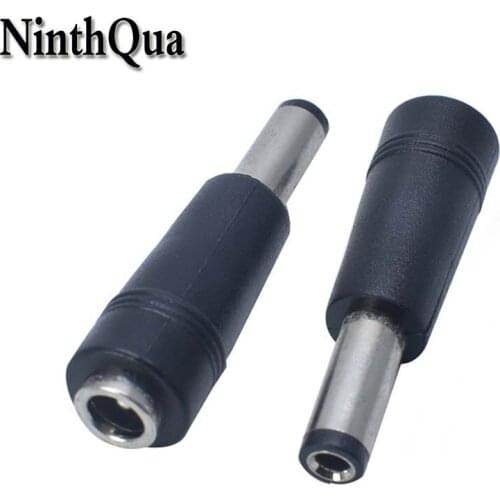 1pcs 4.8*1.7mm female jack to 5.5*2.5 Male Plug DC Power Plug Connector 5.5x2.5mm Charging Audio Adapter for Laptop PC