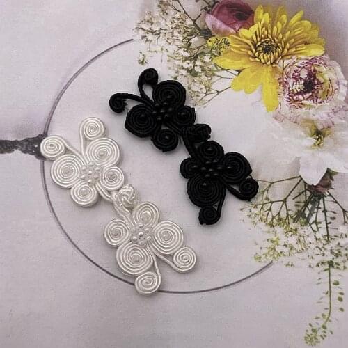 10PCS Chinese Closure Buttons, Knot Frog Buttons Closure Sewing Buttons Fastener for DIY Sewing Coats Cheongsam Chinese Costume