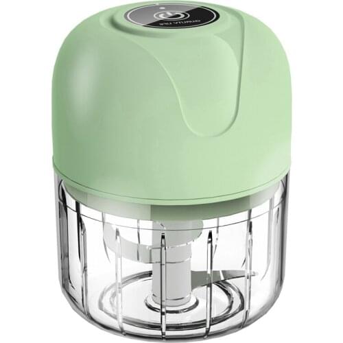 100Ml Mini Electric Garlic Food Vegetable Chopper Squeezer Meat Grinder Chili Meat Masher Machine Garlic Artifact