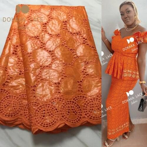 5 Yards New Arrival African Bazin Riche Fabric With Beads Embroidery Lace Basin Riche Dress Material Nigerian For Wedding Sewing