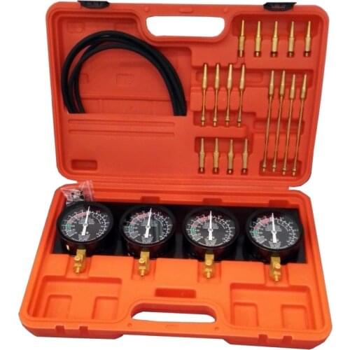 Auto Fuel Vacuum Carburetor Synchronizer Diagnostic Test Adjust Setting Tool Set