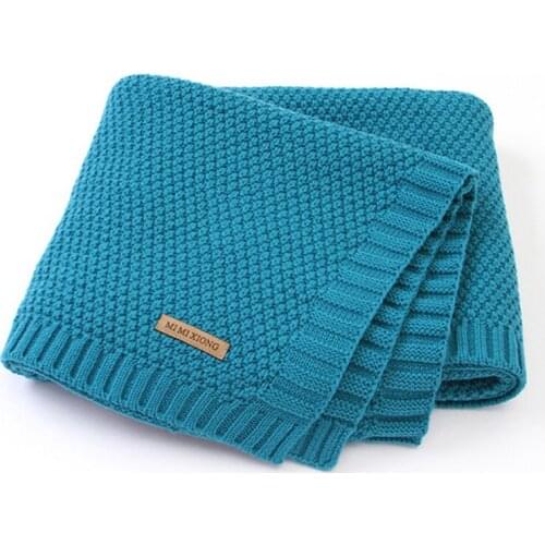 ZWY673 Baby blanket winter knit blanket swaddle blanket super soft toddler bedding bedspread sofa basket stroller blankets