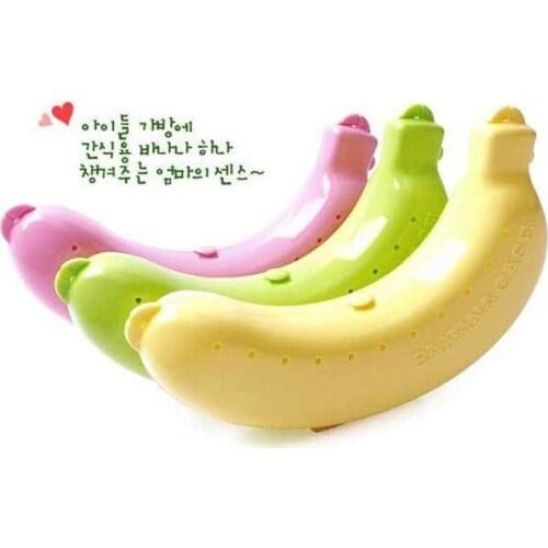 1pc Cute Banana Protector Case Container Trip Outdoor Lunch Dinner Fruit Box Storage Holder Cheap Banana Trip Outdoor Box
