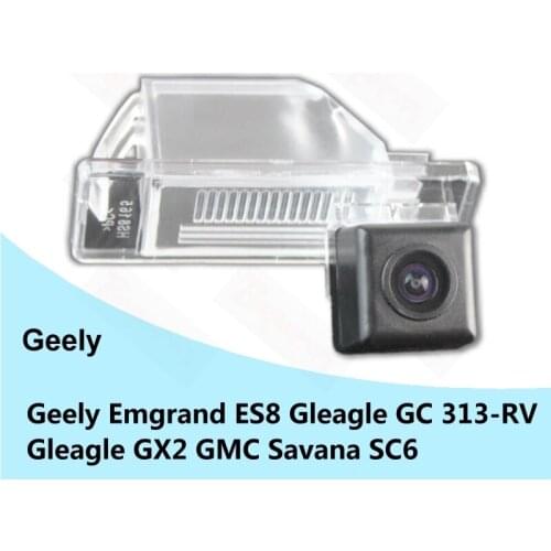 For Geely Emgrand ES8 Gleagle GC 313-RV Gleagle GX2 GMC Savana SC6 Plate Lamp Reverse Parking Backup Camera Car Rear View Camera