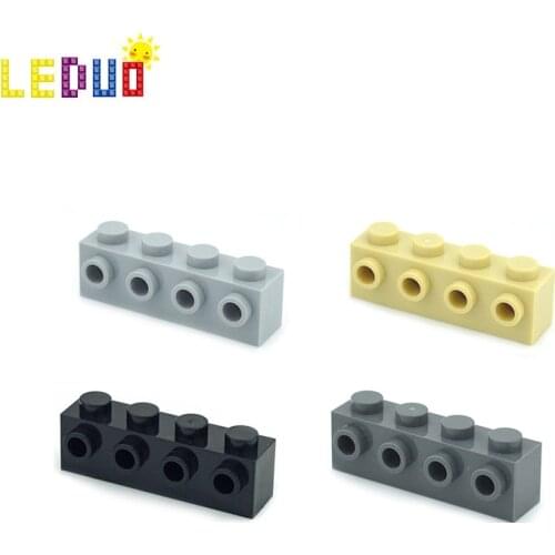 Leduo 30pcs Assemble Particles 30414 1x4 Building Blocks DIY Bricks MOC Parts Educational Creator Toys Compatible with Leduo