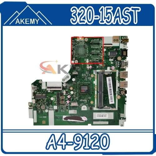 Laptop motherboard For LENOVO 320-15AST DG425/DG525/DG725 NM-B321 A4-9120 Laptop motherboard Mainboard