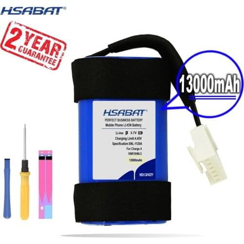 New Arrival [ HSABAT ] 13000mAh ID998 Replacement Speaker Battery for JBL Charge 4 4J 4BLK 4BLUAM
