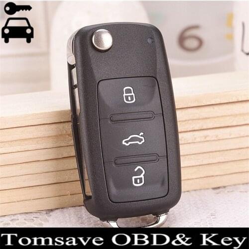 Original Car Remote Key 433Mhz with ID48 Chip HU66 Key Blade for VW Polo Golf Tiguan Beetle PASSAT Eos Sharan 202AD 753AB