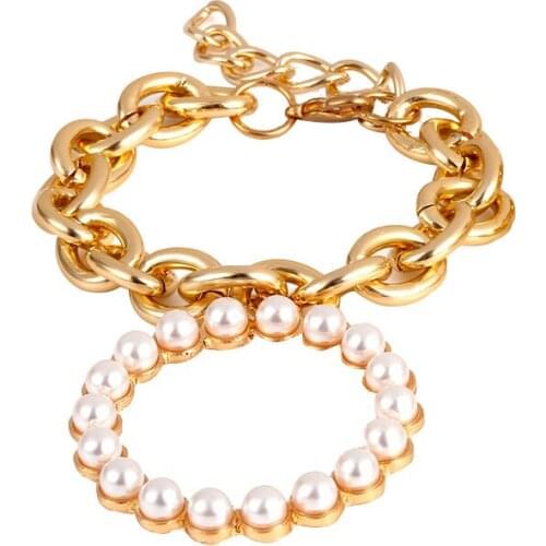 Punk Chain Bracelet Retro Female Jewelry Adjustable Personality Geometry Hiphop Bracelet