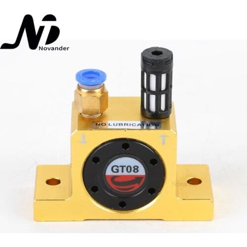 Pneumatic Vibrator GT6 Turbine Oscillators Industry Vibrator Pneumatic Hammer Blanking Parts