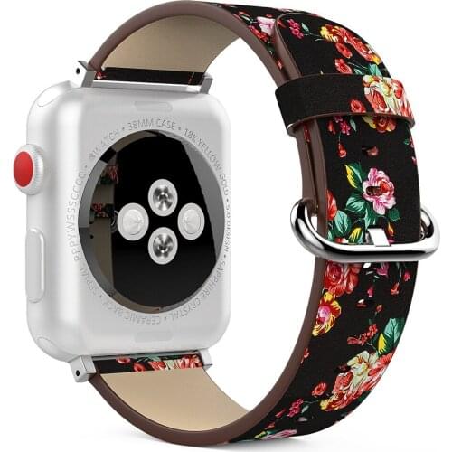 New design Wirst band genuine leather watchbands bracelet for apple series 5 4 3 2 1 watch band 42mm 38mm 40mm 44mm Wrist Strap