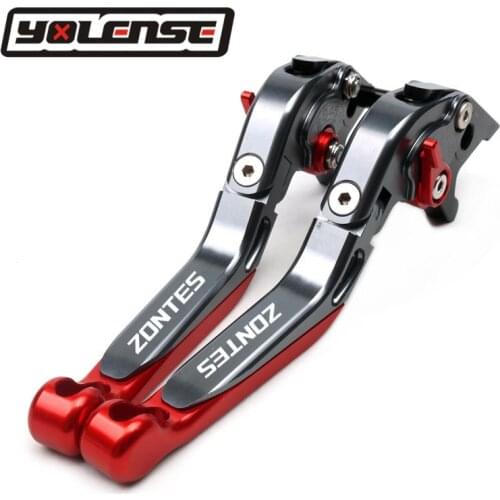 For Shengshi Ghost ZONTES ZT310T 310V 310X 310R ZT250R/S Motorcycle Folding Extendable Adjustable Brakes Clutch Levers