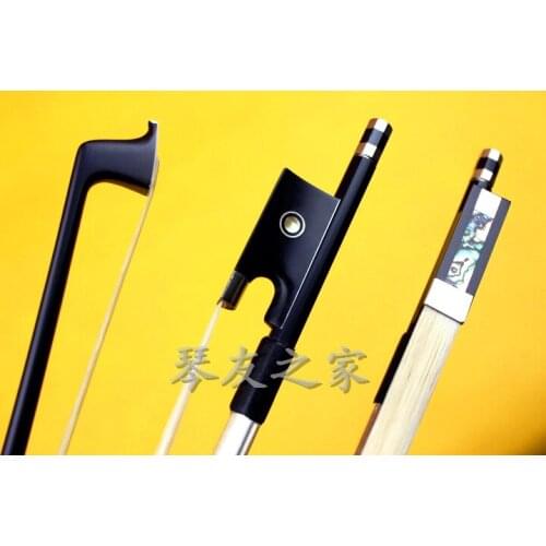 1 PC violin bow, violin accessories, high-grade carbon fiber violin bow, Siberia horsetail
