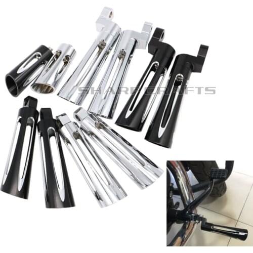 2007-2020 DRIVER FRONT & REAR FOOTPEGS WITH WEAR PEG & SHIFTER PEG FOR HARLEY SPORTSTER FORTY EIGHT XL1200X CUSTOM XL883 X48