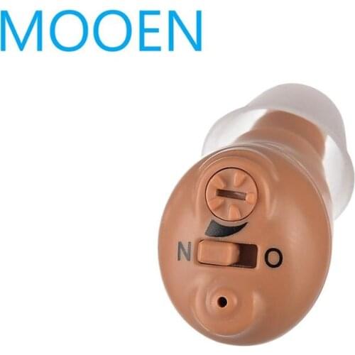 2021 Invisible Hearing Aid ear Device Hearing Aid Mini Sound Amplifier recharge Hearing Aids Hearing Amplifier for The Elderly