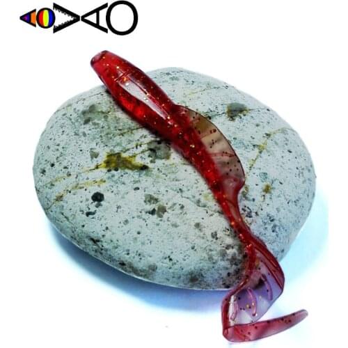 2021 New material Super soft super elastic Durable Jig Wobblers Fishing Lure Shrimp Smell Silicone Artificial Baits Carp Bass L