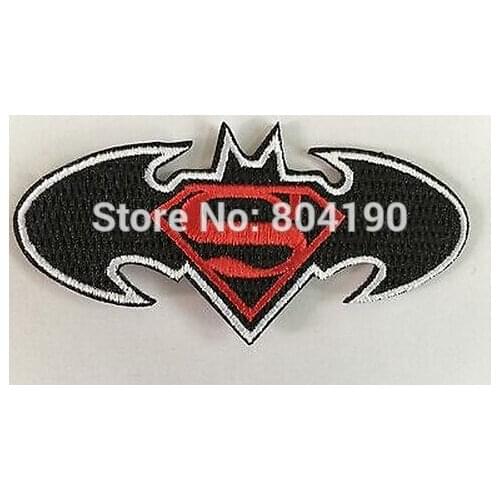 3.5" vs Dawn of Justice Embroidered Movie TV Series applique stickers iron on patch New Film Logo