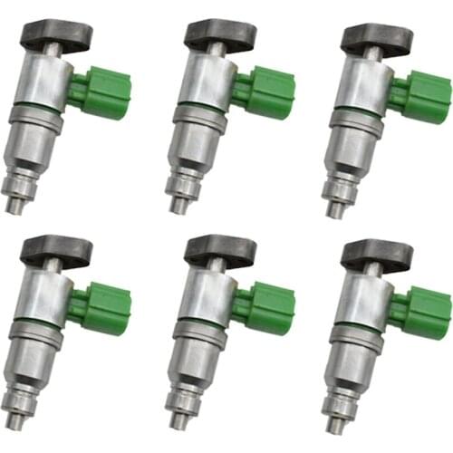 6PCS /lot original Fuel Injector For Nissan Sentra Bluebird Sylphy Primera QR20 QR25 16600-AL560 JSD7-72 17520-AE050 17520-AE051