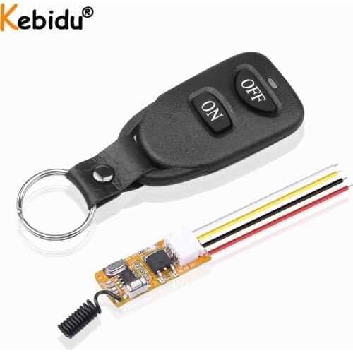 Wireless Remote Control Switch ON/OFF 12V Lamp Light Digital Wireless 433Mhz Remote Control Switch Receiver Transmitter