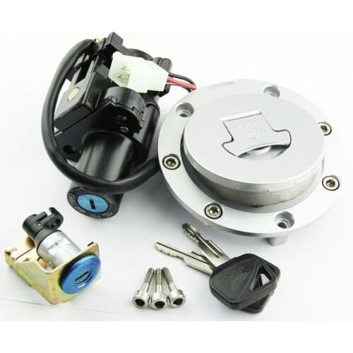 Motorcycle Keyed Fuel Cap Kit Ignition Switch For Honda VFR800 VTR1000 CB1100SF X11 35010-MBB-E30 35010-MCW-L61 35010-MCW-A01