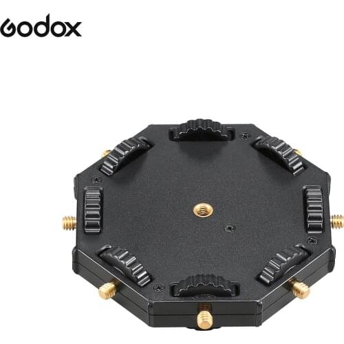 Godox TL-M8 8-Light Coupler Connector 1/4 Inch Screw Connection Easy Installation for Godox TL30 RGB Tube Lights