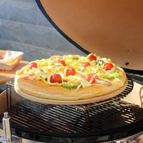 Pizza Baking Stone BBQ Eco-Friendly Easy Clean Barbeque Bakeware Kitchen Accessories Thermal Shock Non-stick Pizza Stone
