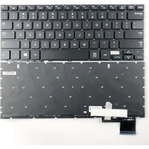 US Russian Backlit Laptop Keyboard for Samsung NP730U3E NP740U3E 740U3E-X02 740U3E-S01 US RU Layout