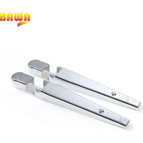 BAWA Front Rear Wiper Decoration Frame Stickers Kits for Jeep Wrangle TJ 1997-2006 Car Chromium Styling Exterior Accessories