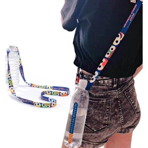 Shoulder Strap Baby Beverage Bottle Strap Water Bottle Buckle Lanyard Portable Back Water Lanyard Water Bottle Cup Accessories