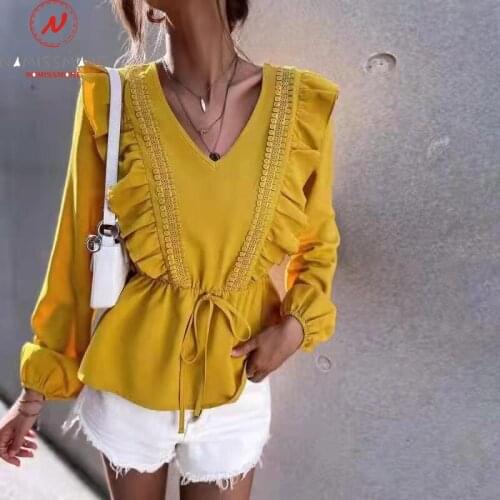 Длинные блузки NOMISSMORE China At AliExpress