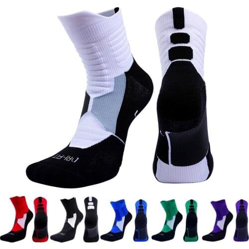 Running Bike Cycling Hiking White Sport Socks Men Women Outdoor Basketball Football Soccer Compression Socks Calcetines Fitness