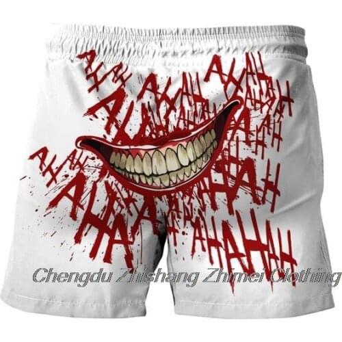 High Return Rate Summer New Mens 3D Printed Shorts Leisure Vacation Swimming Beach Interesting Men/Women Shorts