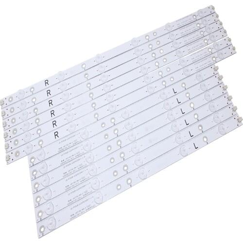 1000mm 11leds led backlight for Phi lips TV 50PFF5650/T3 led strip LB50035V1-00 LB50035V0-00 GJD500611001-X3-L/R E469119