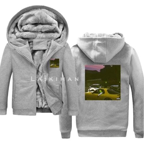 JACKBOYS - GANG Hoodies Sweatshirt 2021 Winter Jacket Warm Hoodie Men Thick Hooded Hipster Streetwear Hip Hop Clothes