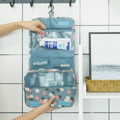 High Quality Women Makeup Bags Travel Cosmetic Bag Toiletries Organizer Waterproof Storage Neceser Hanging Bathroom Wash Bag