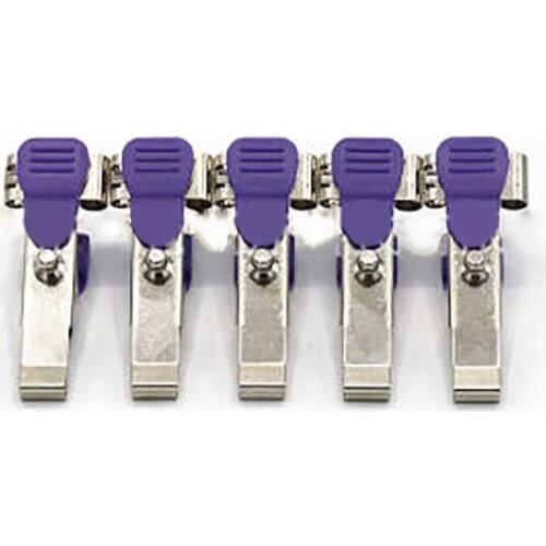 Uvet 10pcs Veterinary animal multi-purpose dedicated monitor ECG electrode clip pet animal ECG clip