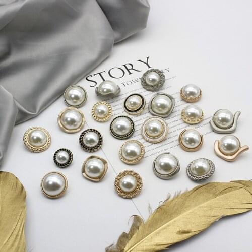 10pcs Metal Buttons For Clothing DIY Apparel Sewing Decorative Button For Crafts Accessories GT-9085